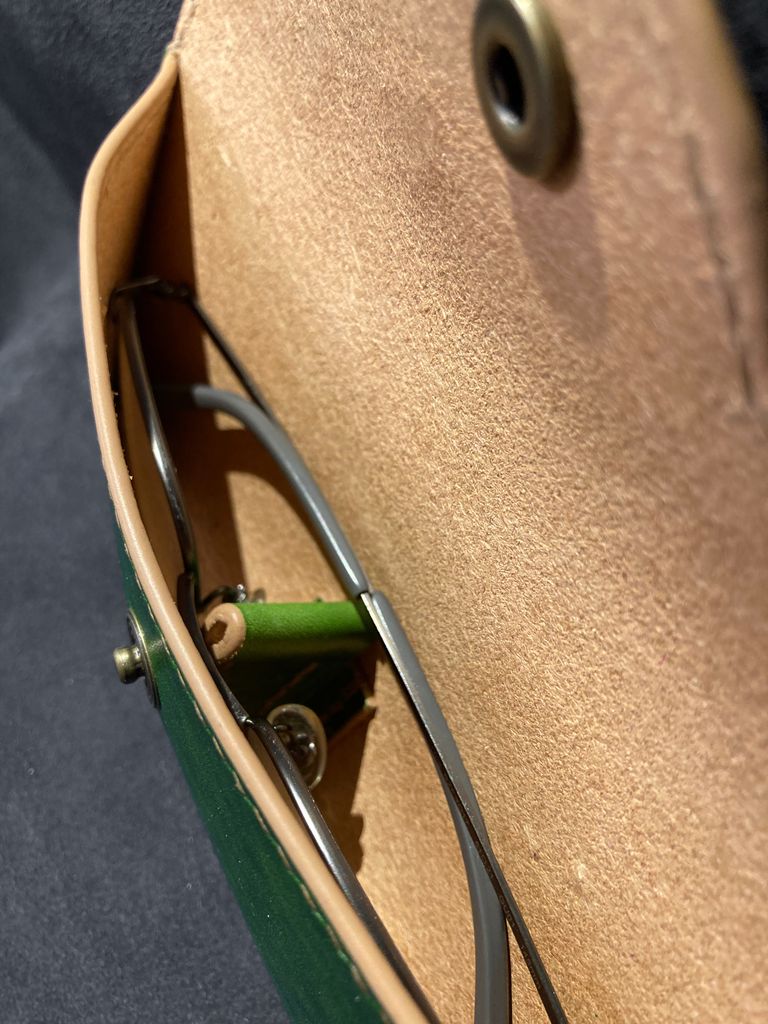 MAURICE - Etui à Lunettes en Cuir