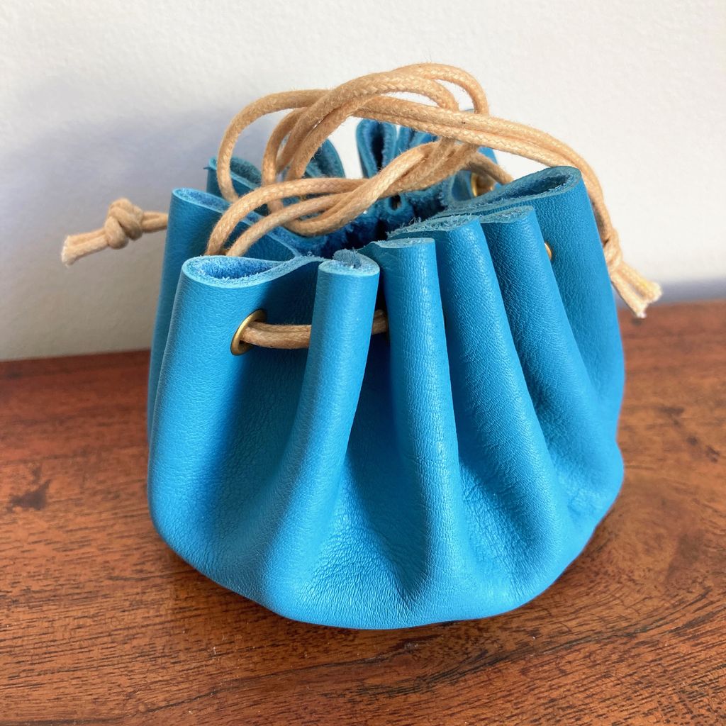 LOUISE V1 - Bourse en Cuir Simple