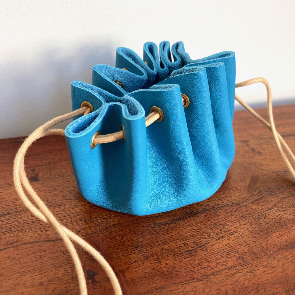 LOUISE V1 - Bourse en Cuir Simple