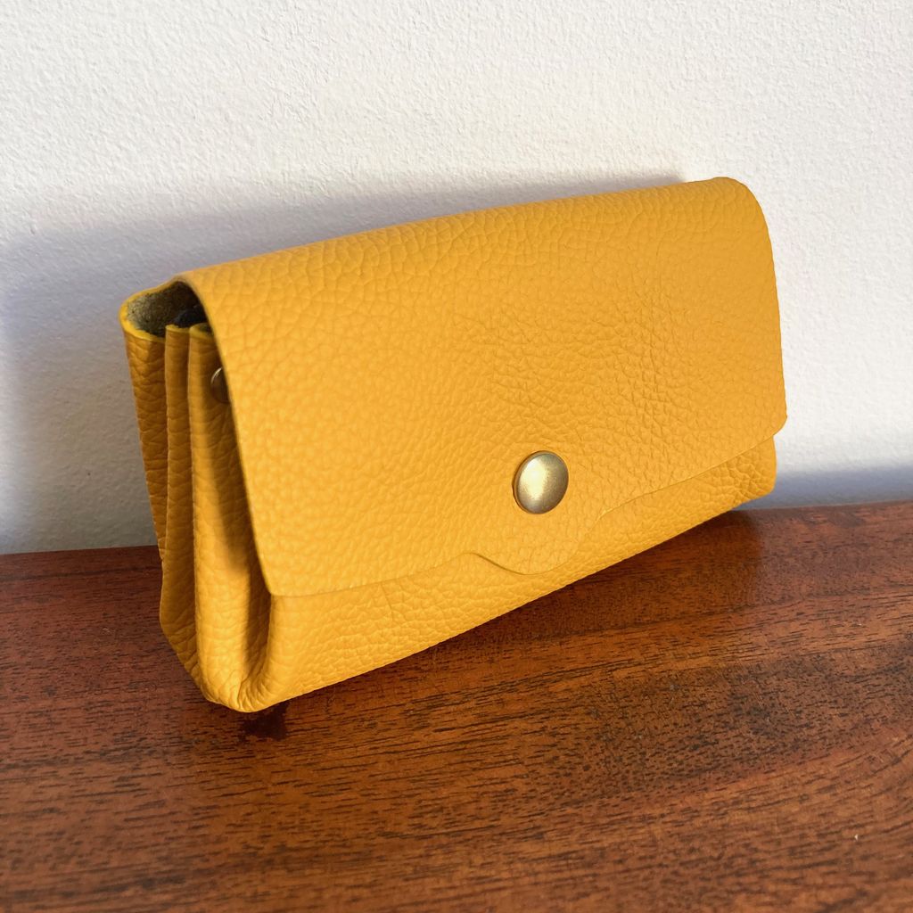 SIMONE & MOUSSA - Parure Sac à Main et Porte-Monnaie en Cuir