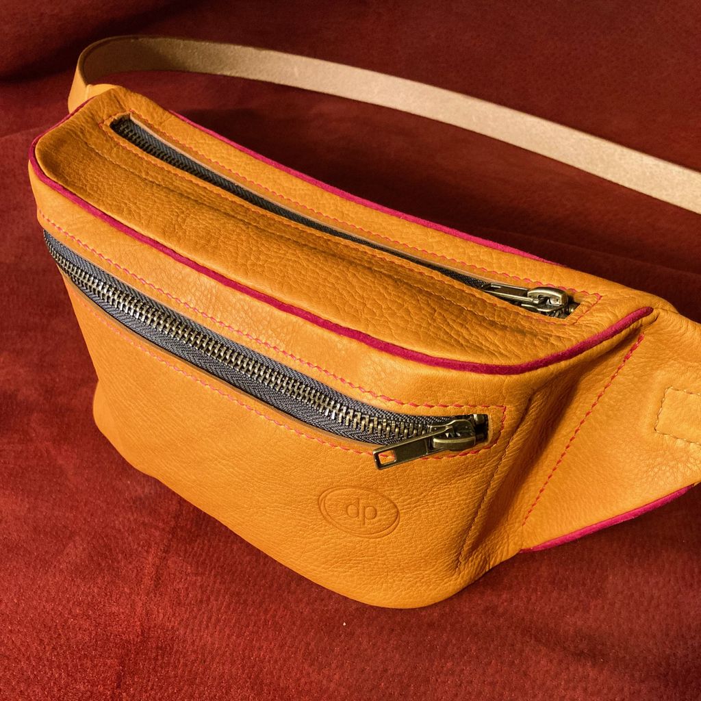ROBIN V1 - Sac Banane en Cuir